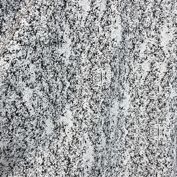 424Fifth NWT Lord & Taylor Abstract Black & White Blousy Short Sleeve Top Large - Picture 7 of 12